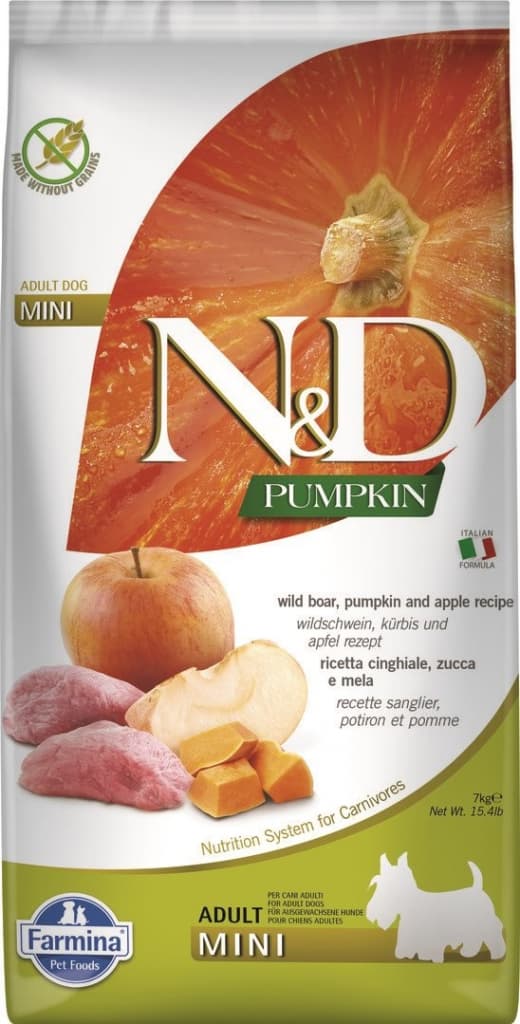 N&D Pumpkin Grain Free Adult Mini Boar & Apple