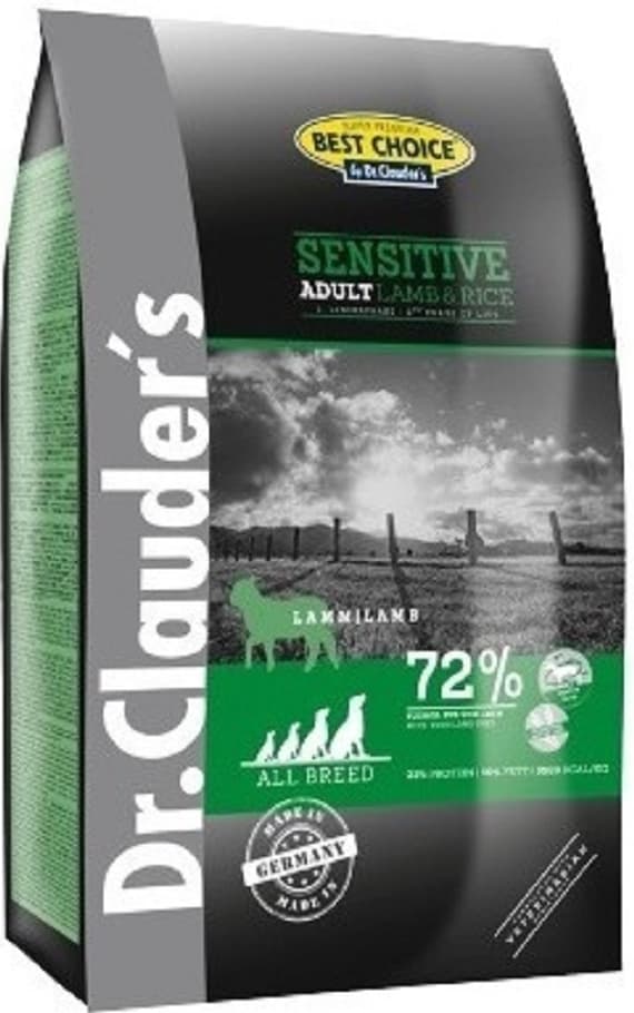 Dr. Clauder's Best Choice Adult Lamb & Reis Sensitive
