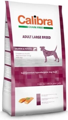 Calibra Grain Free Adult Large Breed/Salmon & Potato