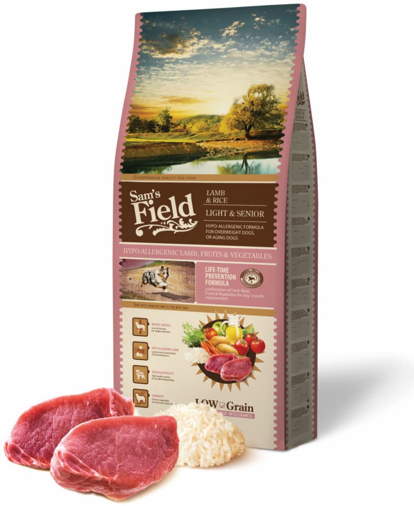 Sam's Field Low Grain Light & Senior Lamb & Rice