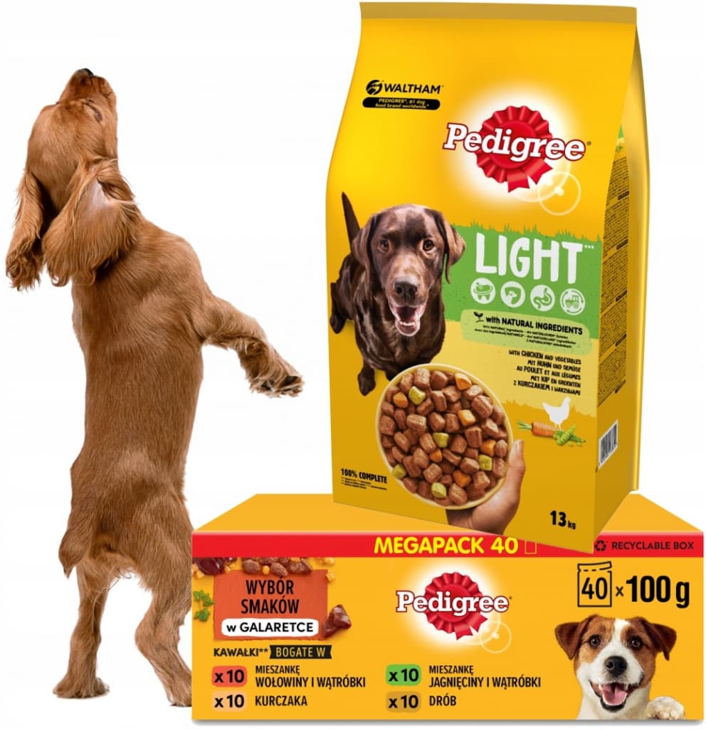 Pedigree Original Light Adult s kuřecím masem a zeleninou