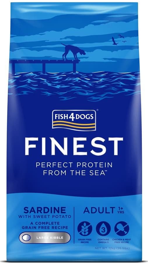 FISH4DOGS Finest Sardine with Sweet Potato Adult