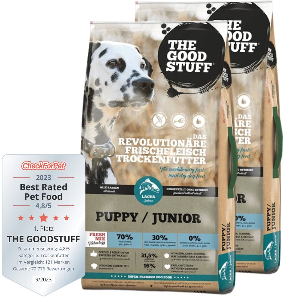 The Goodstuff Puppy & Junior Salmon