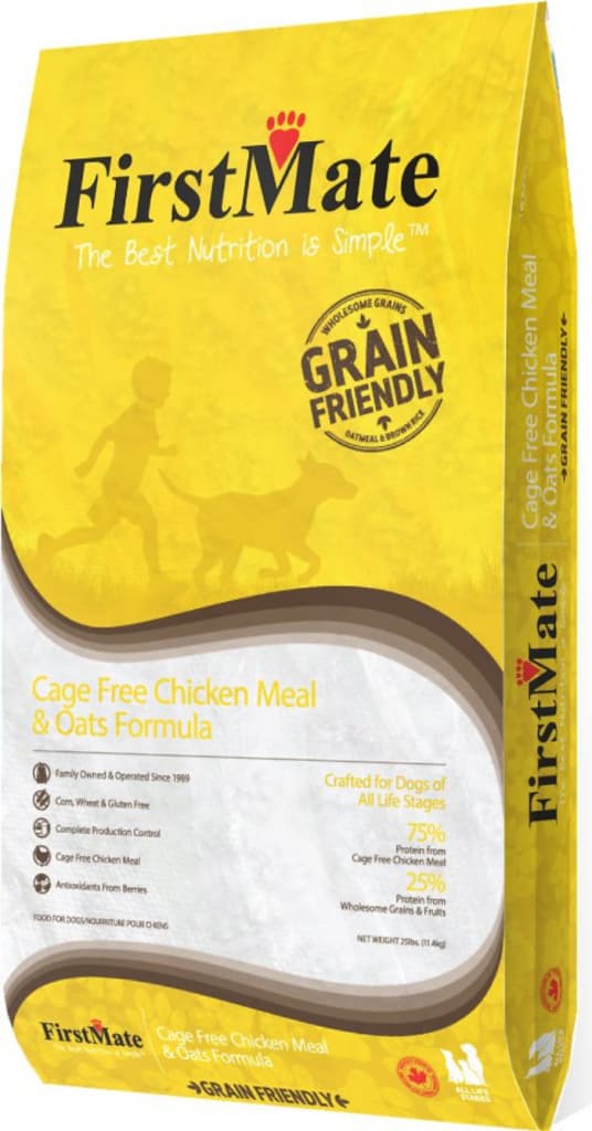 FirstMate Grain Friendly Cage Free Chicken Meal & Oats