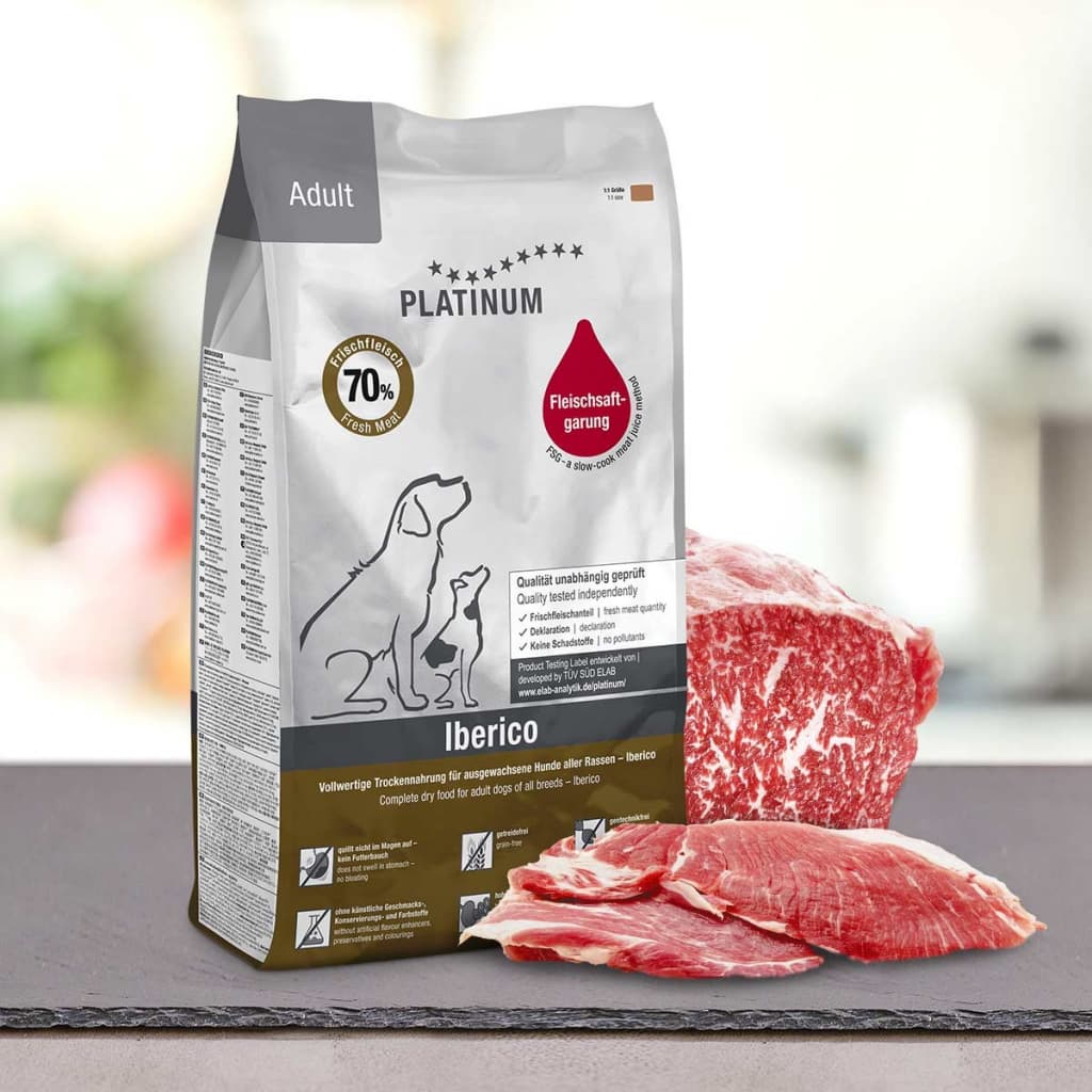 Platinum Natural Adult Iberico + Greens