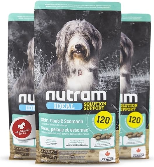 Nutram Ideal I20 Sensitive Skin Coat Stomach