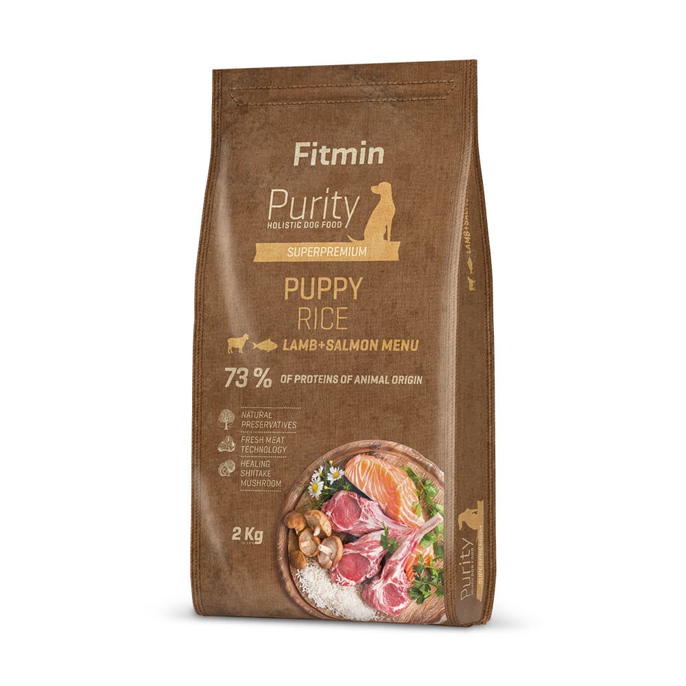 Fitmin Purity Rice Puppy Lamb & Salmon