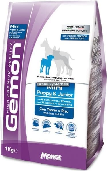 Gemon Mini Puppy/Junior Tuňák s rýží