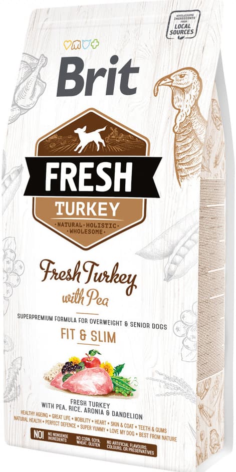 Brit Fresh Turkey & Pea Adult Fit & Slim