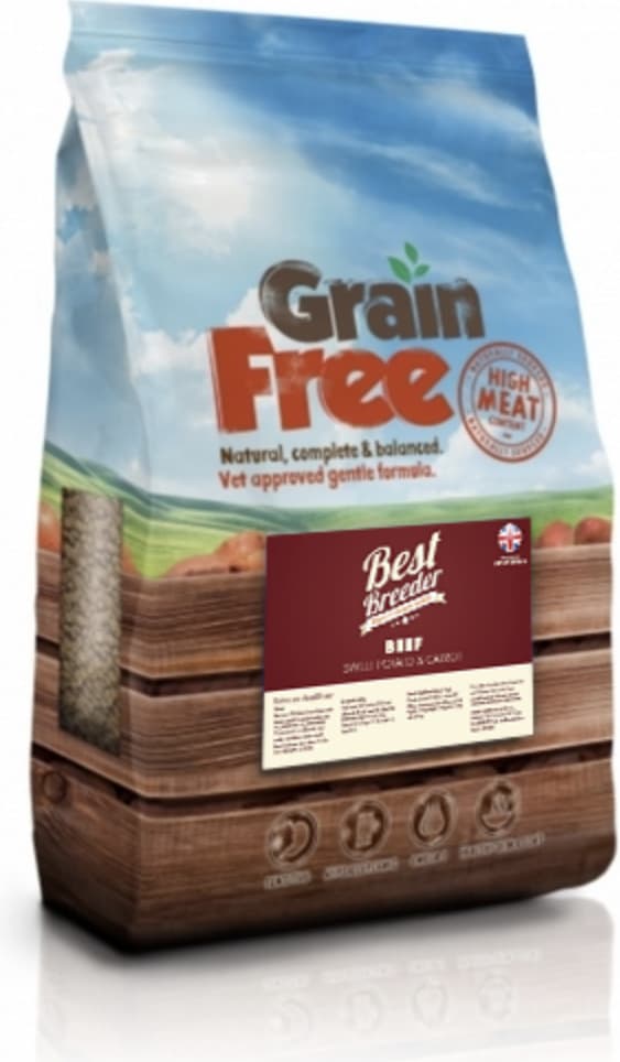 Best Breeder Grain Free Beef, Sweet Potato & Carrot