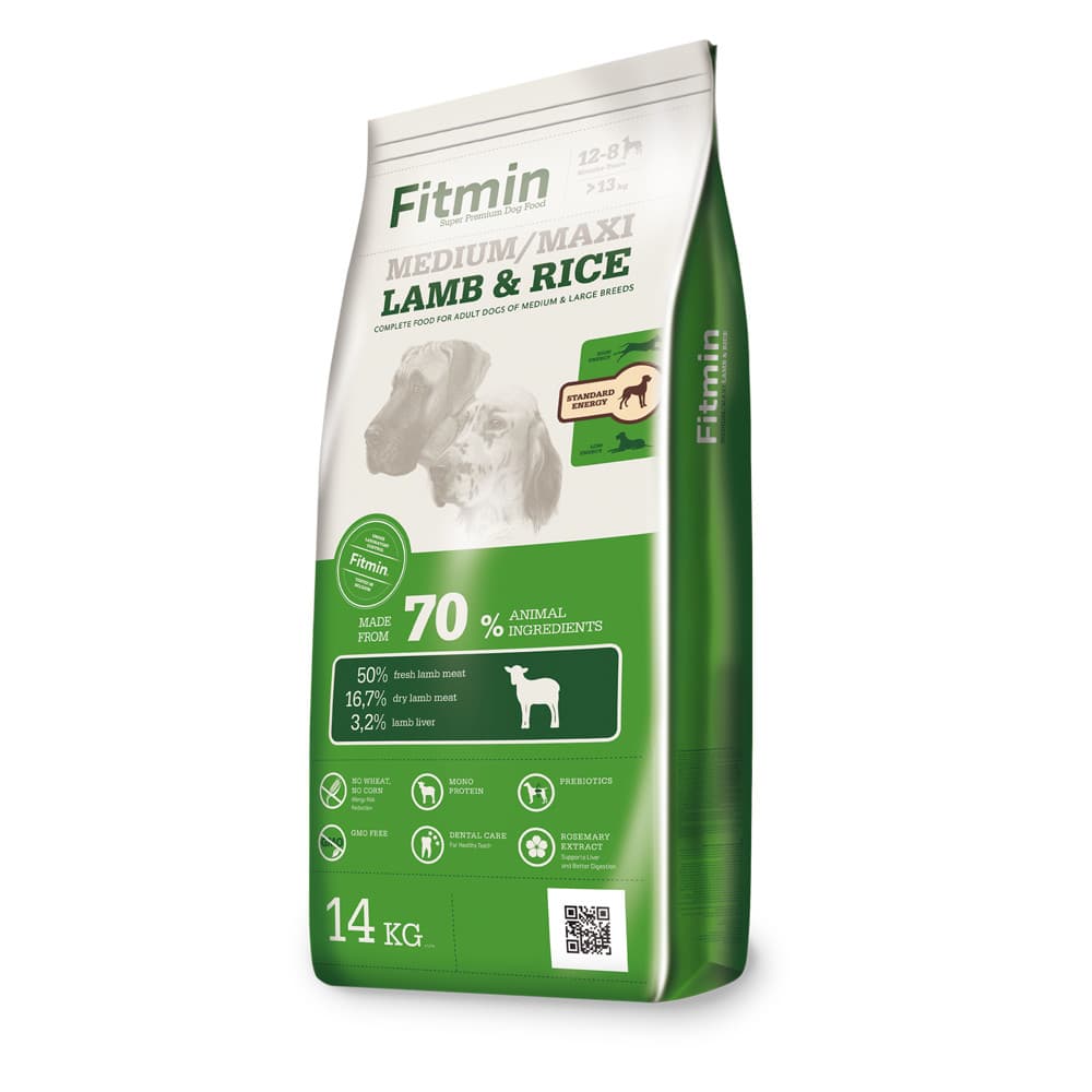 Fitmin Original Medium/Maxi Lamb & Rice