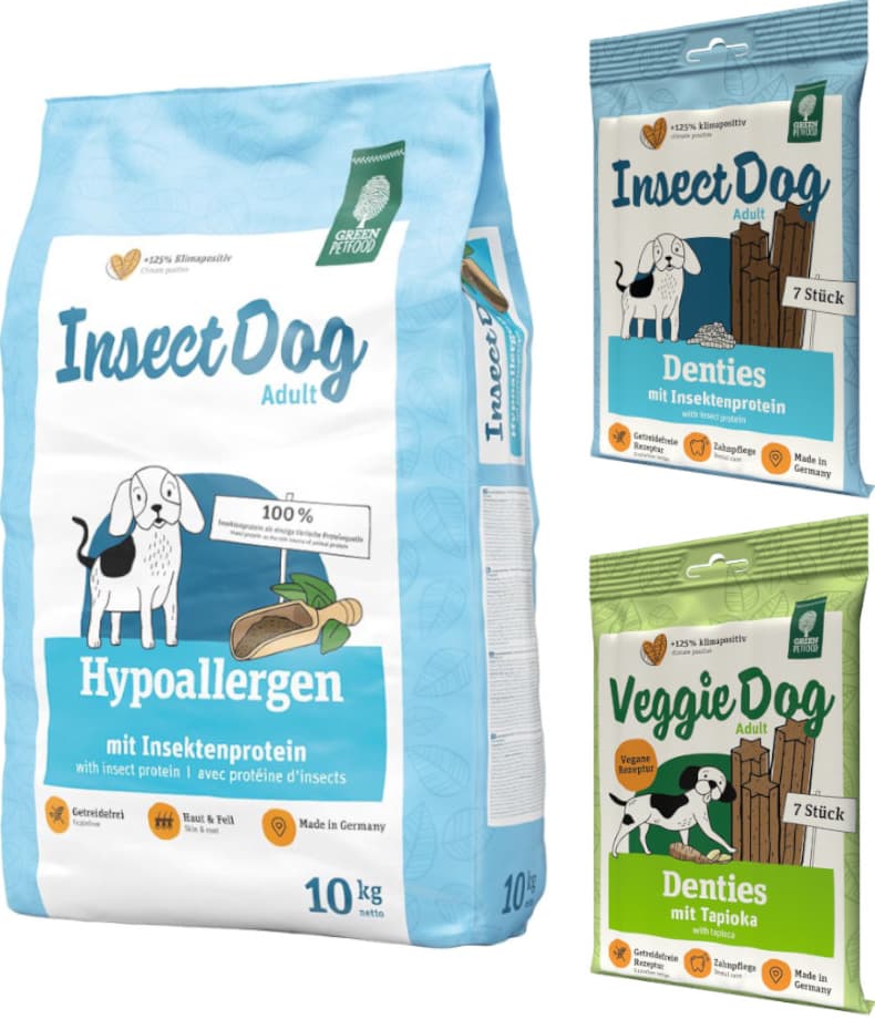 Green Petfood Insect Dog Adult Hypoallergen