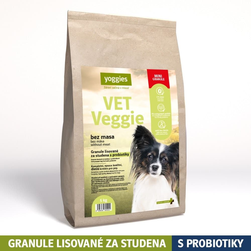 Yoggies VET Veggie bez masa mini