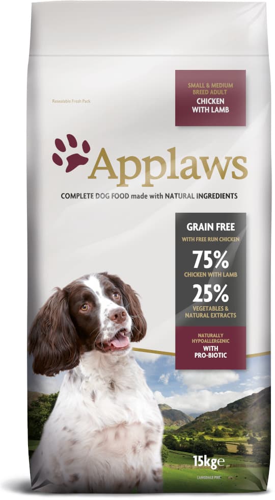 Applaws Adult Small & Medium Breed Chicken & Lamb