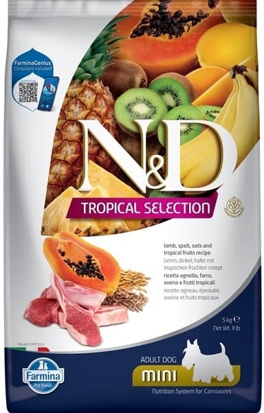 N&D Tropical Selection Adult Mini Lamb