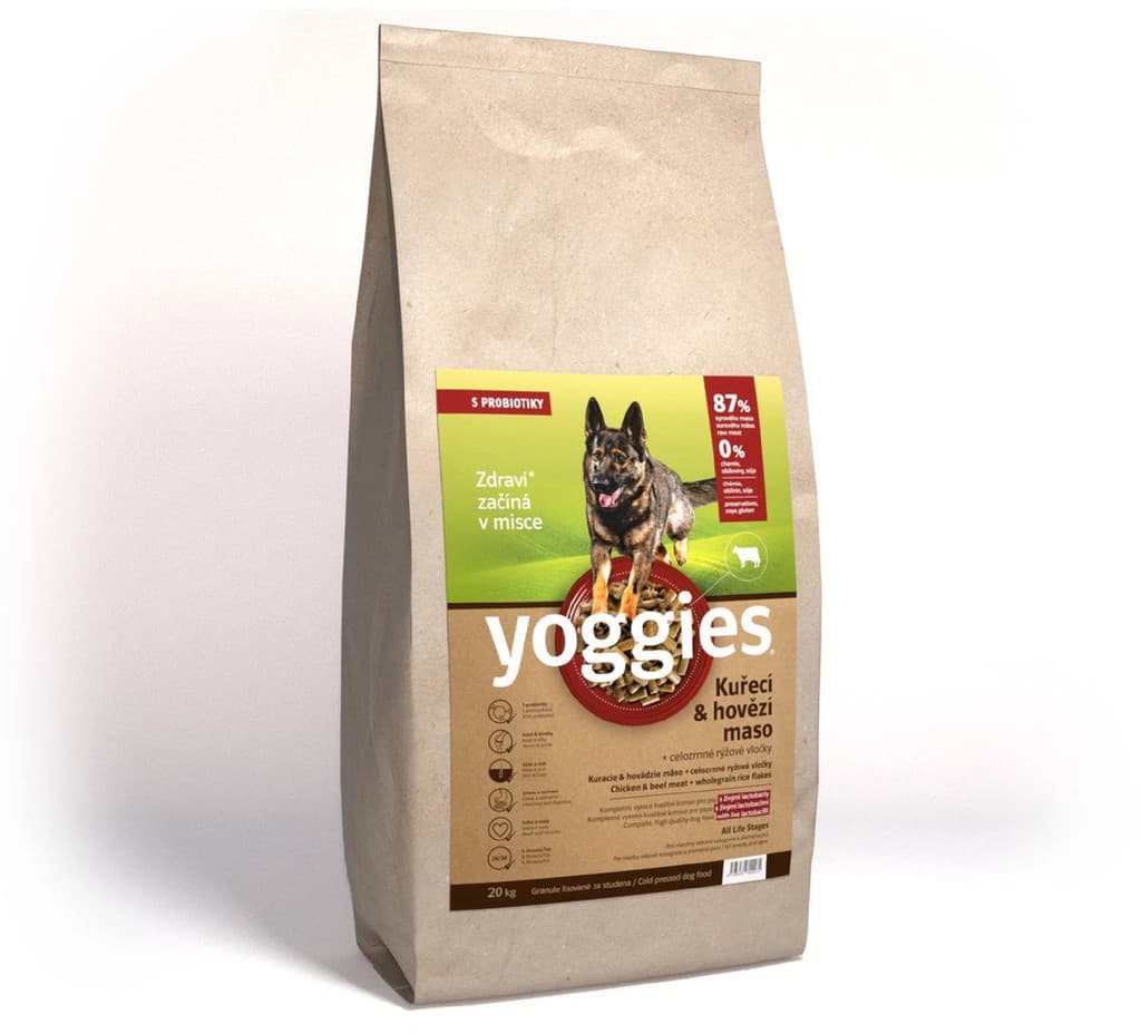 Yoggies Original Kuřecí & hovězí