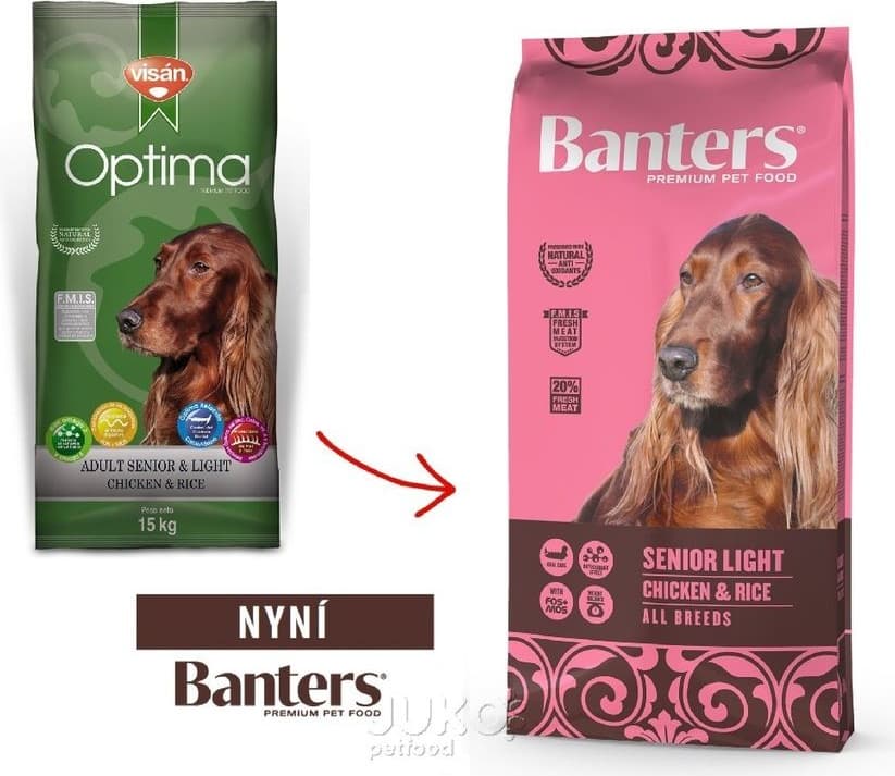 Banters Senior Light Chicken & Rice