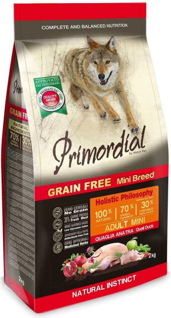 Primordial Grain Free Adult Mini Quail & Duck
