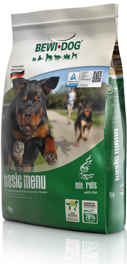Bewi Dog Basic Menu