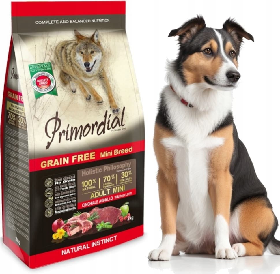 Primordial Grain Free Adult Mini Lamb & Wild Boar