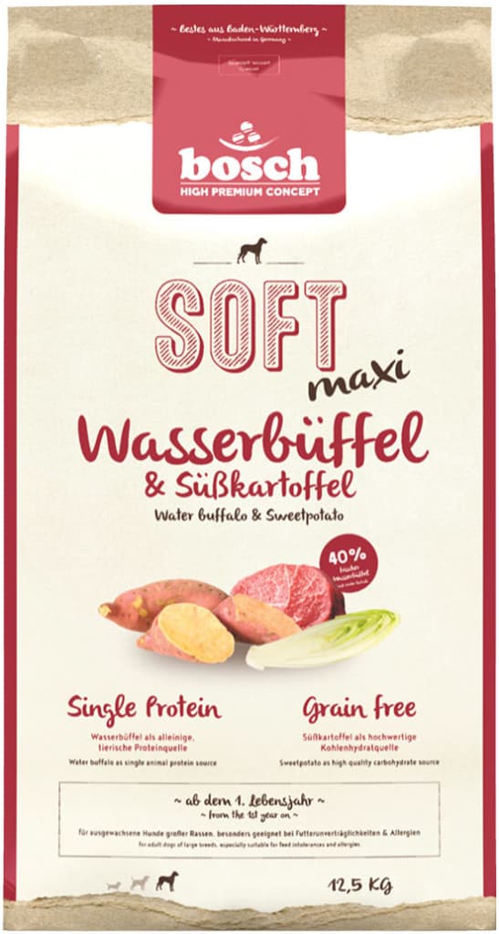 Bosch High Premium Concept Soft Maxi Water Buffalo & Sweet Potato