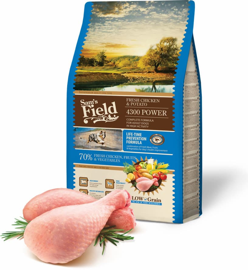 Sam's Field Low Grain 4300 Power Chicken & Potato