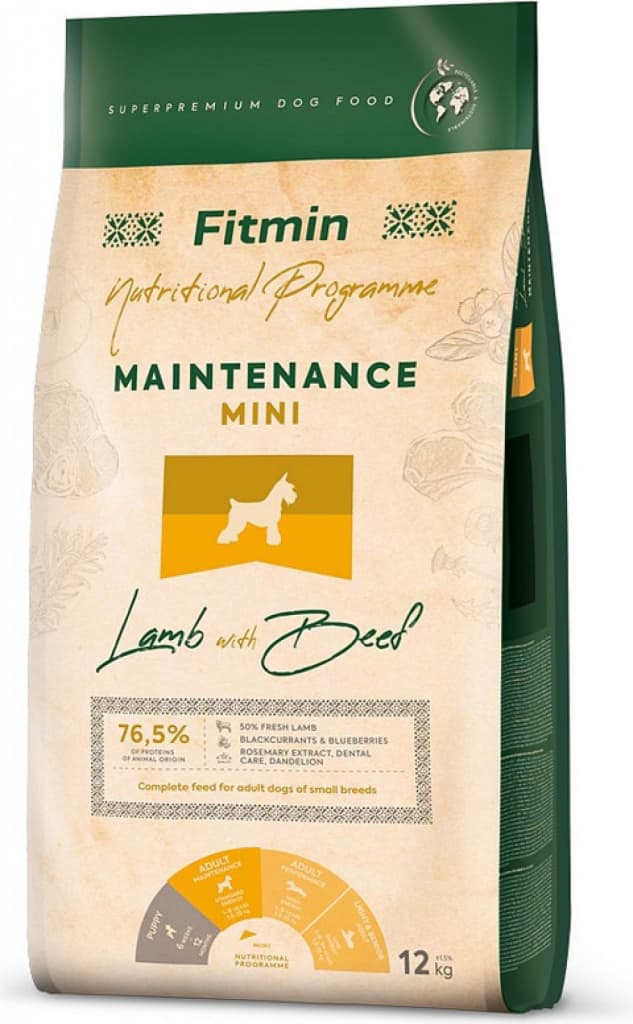 Fitmin Nutritional Programme Maintenance Mini Lamb & Beef
