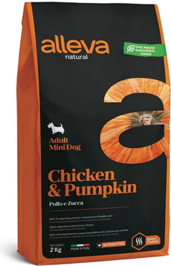 Alleva Natural Adult Mini Chicken and Pumpkin