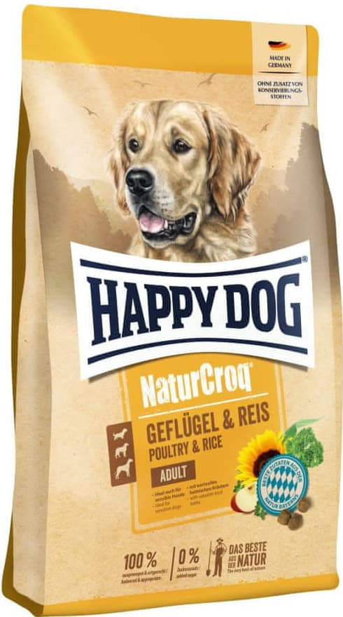 Happy Dog NaturCroq Geflügel Pur & Reis