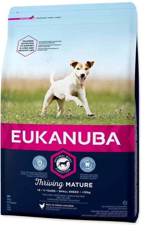Eukanuba Thriving Mature Small & Medium Breed Chicken