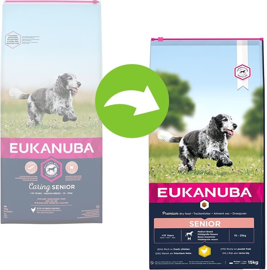 Eukanuba Caring Senior Medium Breed