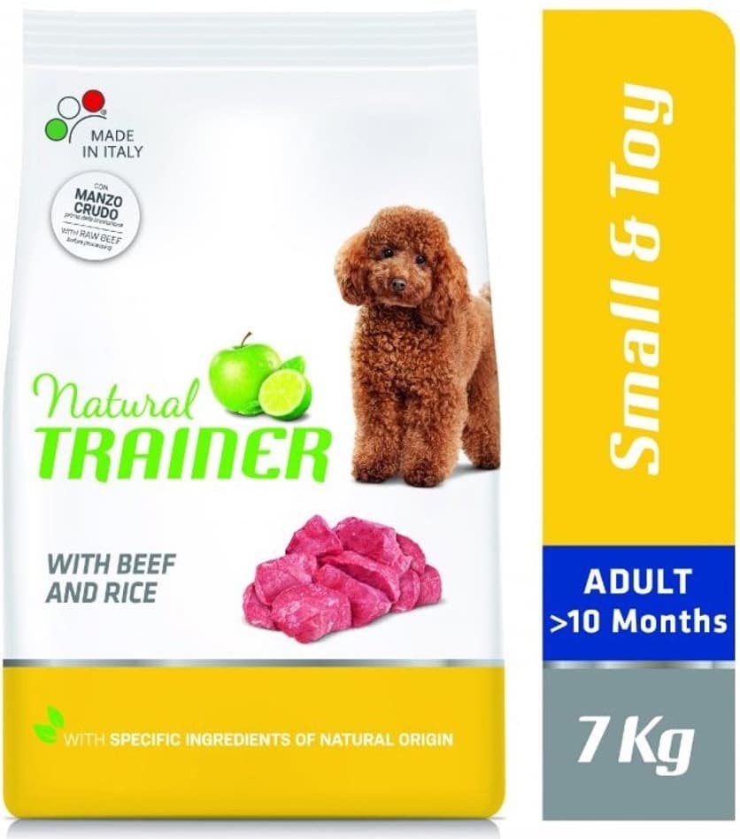 Trainer Natural Adult Small & Toy Hovězí