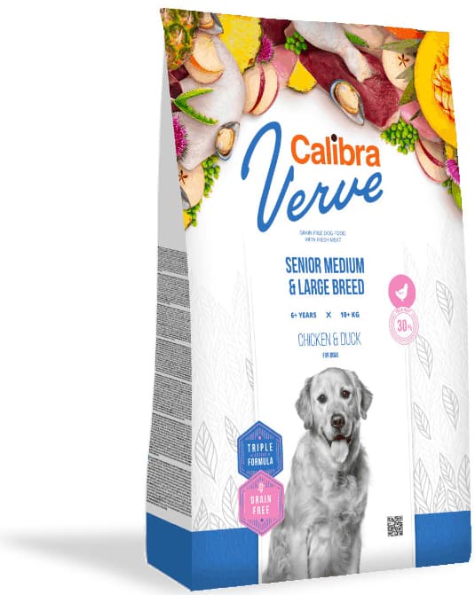 Calibra Verve Verve Senior Medium & Large Chicken & Duck