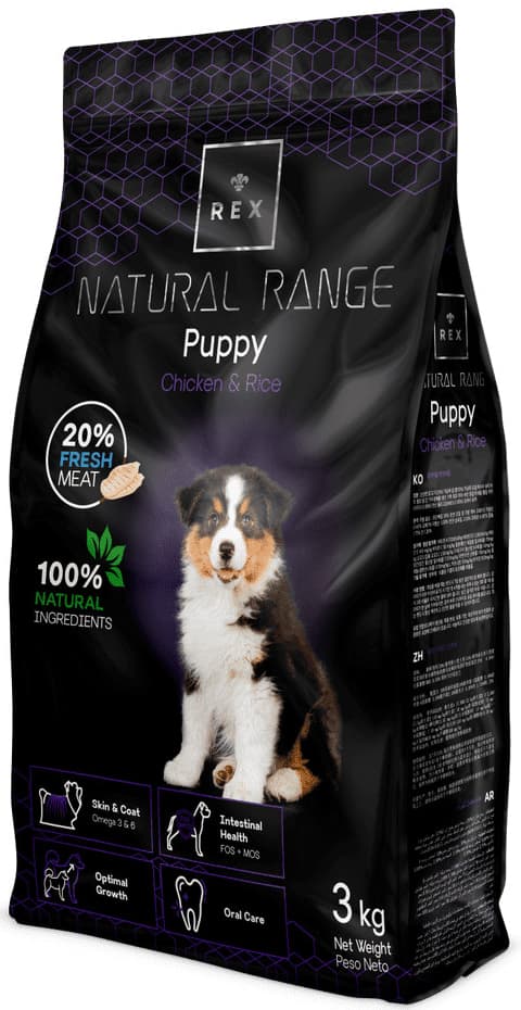 Rex Natural Range Puppy Chicken
