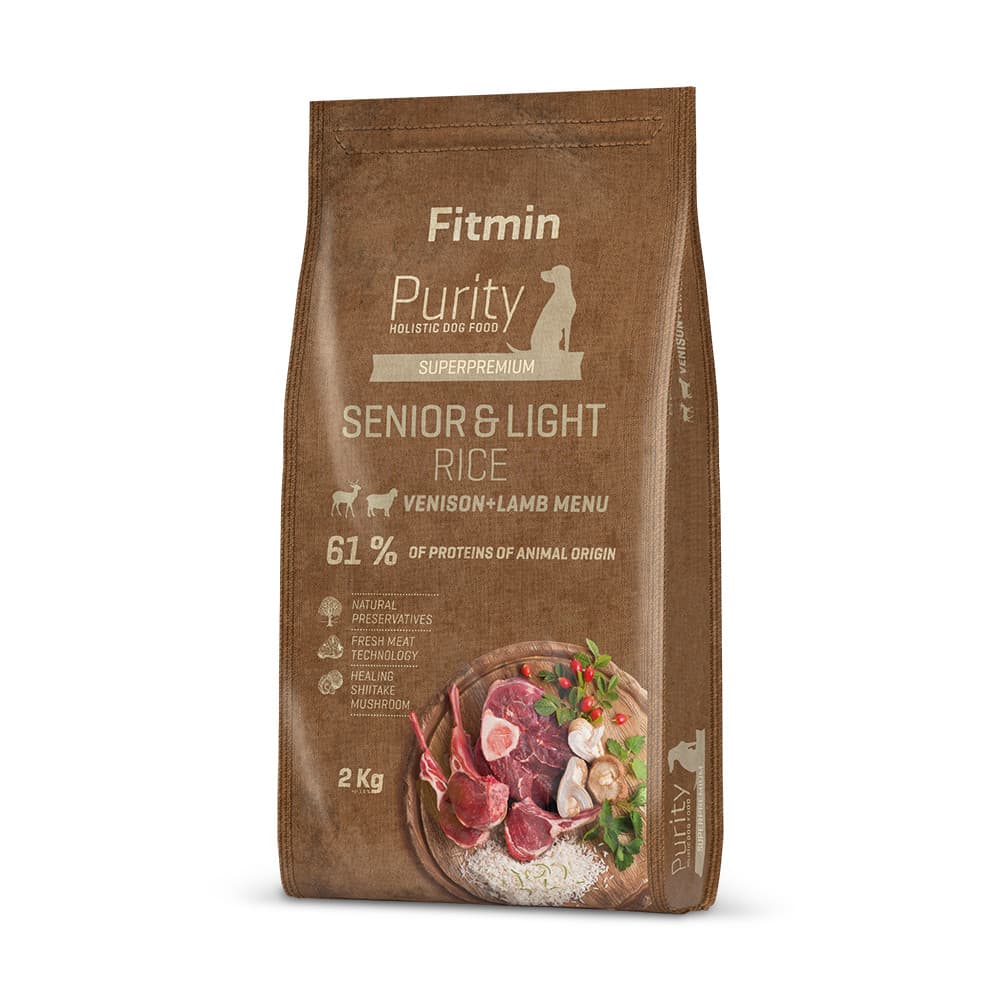 Fitmin Purity Rice Senior & Light Venison & Lamb