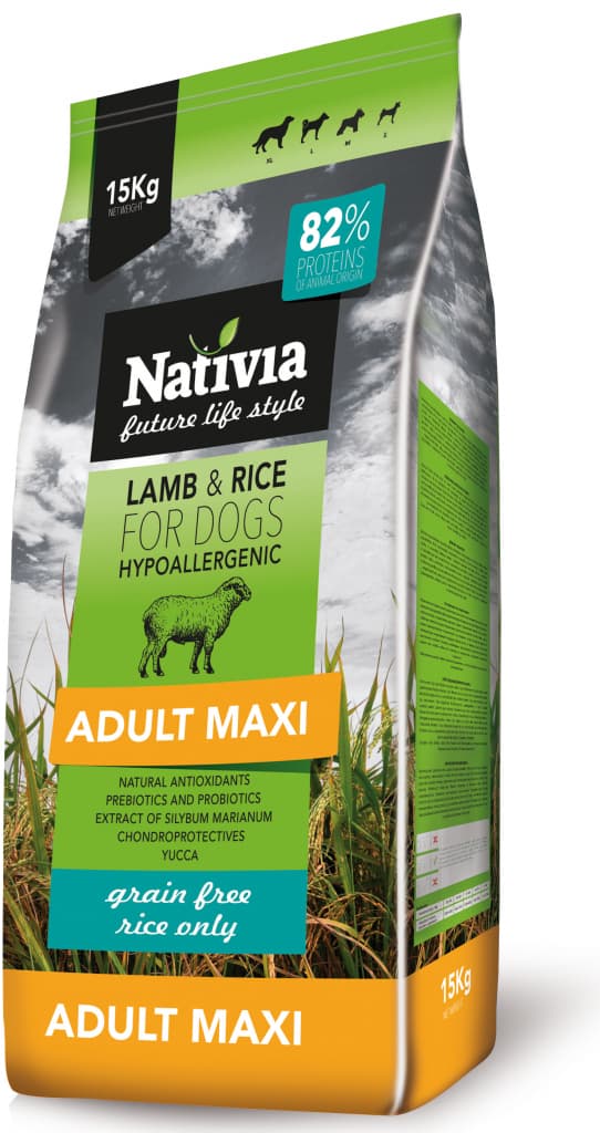 Nativia Original Adult Maxi Lamb & Rice