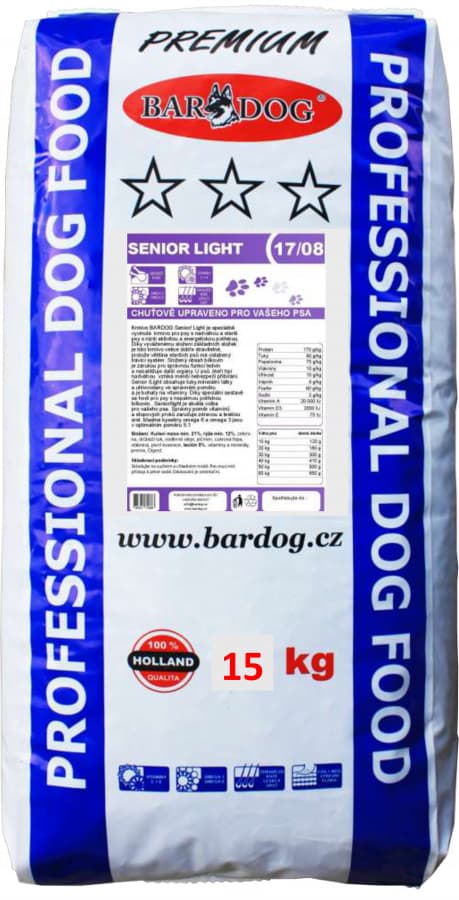 Bardog Premium Senior Light 17/08