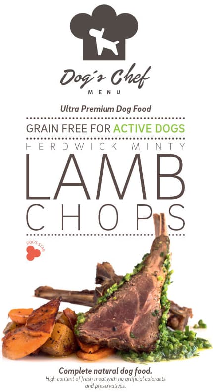 Dog's Chef Herdwick Minty Lamb Chops ACTIVE DOGS