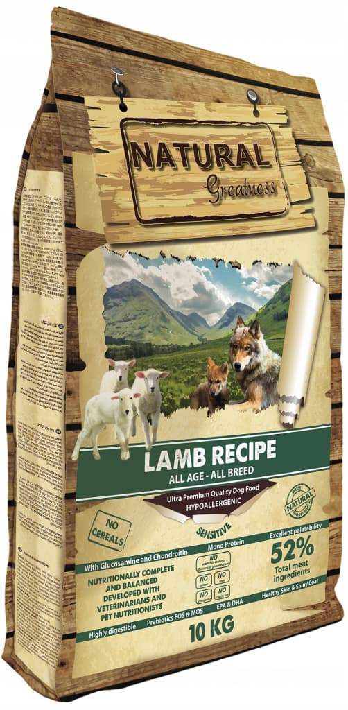 Natural Greatness Original Lamb Recipe All Breed Sensitiv jehně