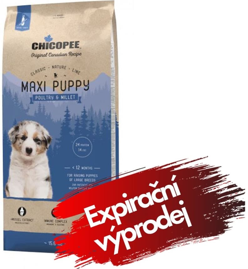 Chicopee Classic Nature Maxi Puppy Poultry & Millet
