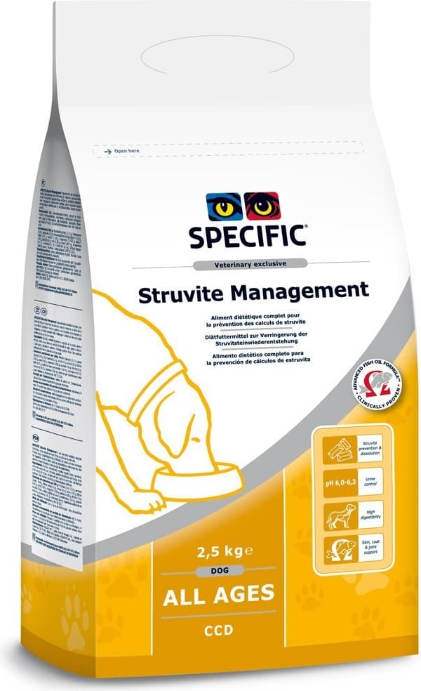 Specific CCD Struvite Management