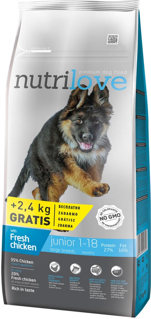 Nutrilove Junior Large Chicken