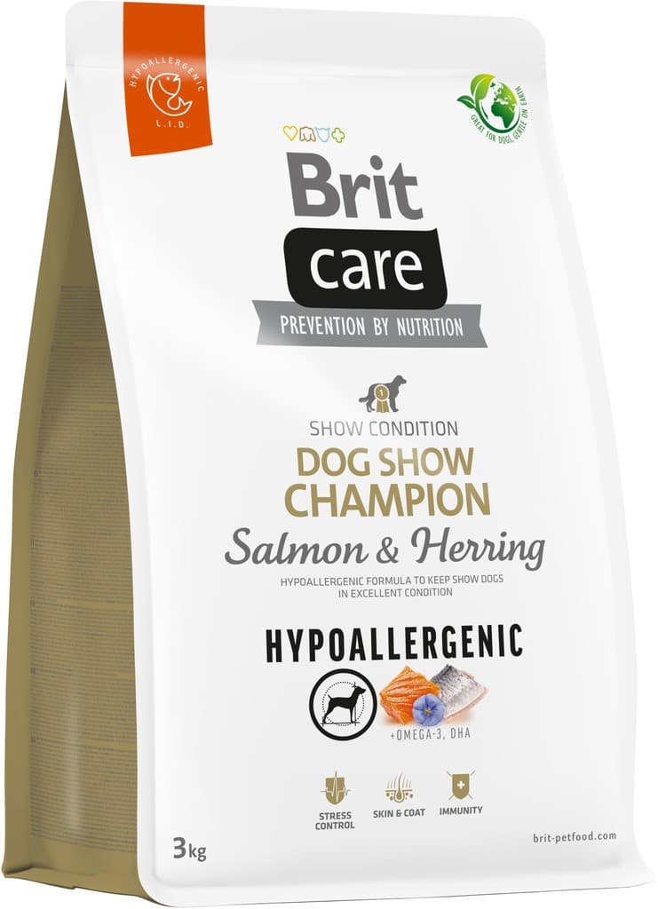 Brit Care Hypoallergenic Show Champion Salmon & Herring