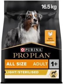 Purina Pro Plan All Sizes Adult Light Sterilised kuře