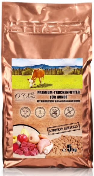 O'Canis Premium Hovězí se sladkými bramborami a dýní