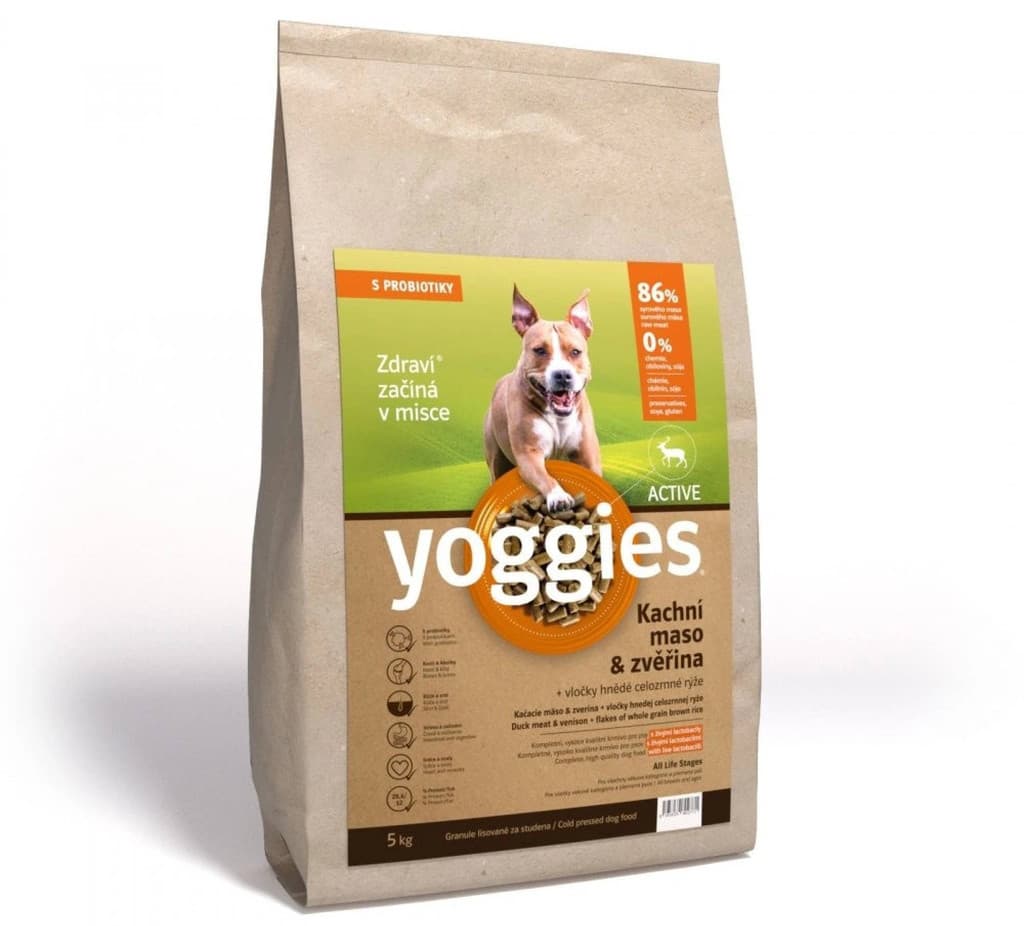 Yoggies Original Active Kachna & zvěřina