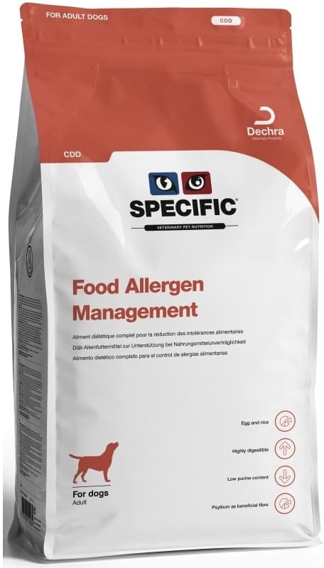 Specific CDD Food allergy management