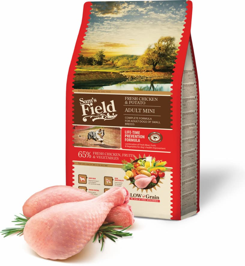 Sam's Field Low Grain Adult Mini Chicken & Potato