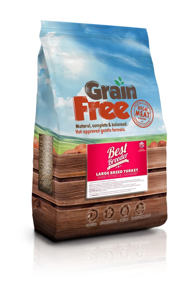 Best Breeder Grain Free Large Breed Turkey, Sweet Potato & Cranberry