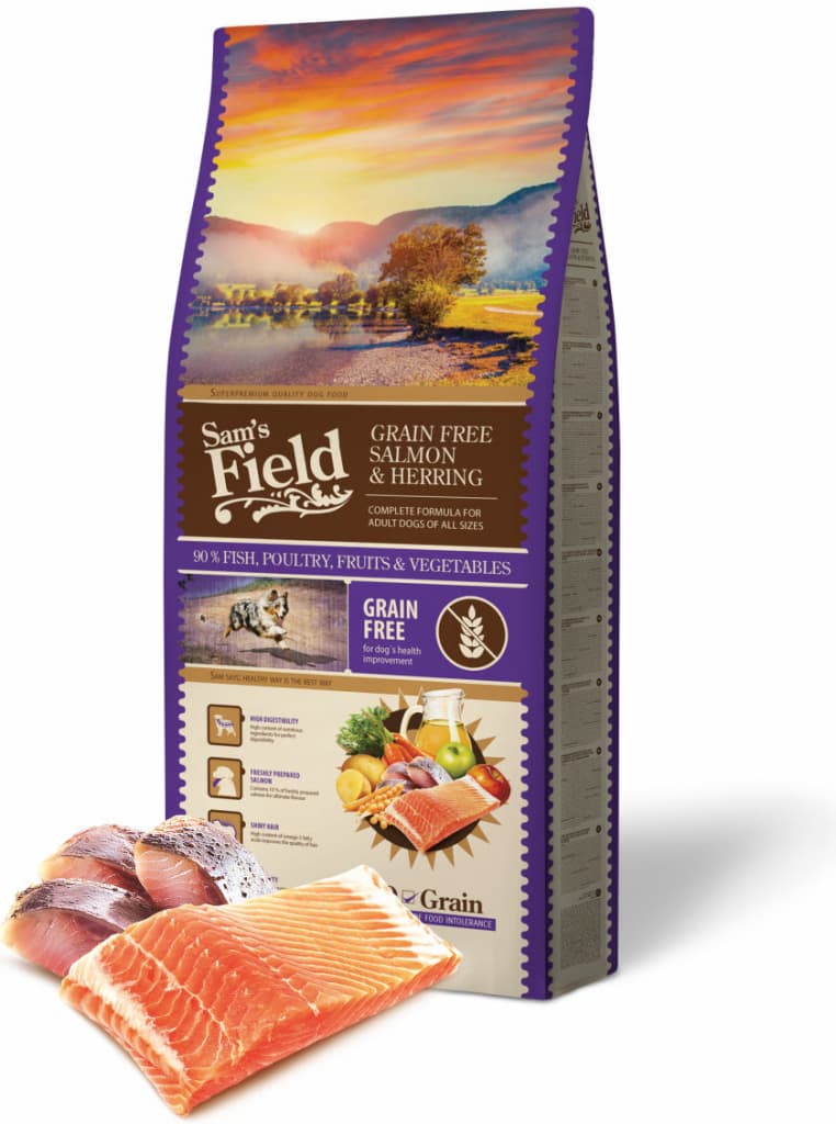 Sam's Field Grain Free Salmon & Herring